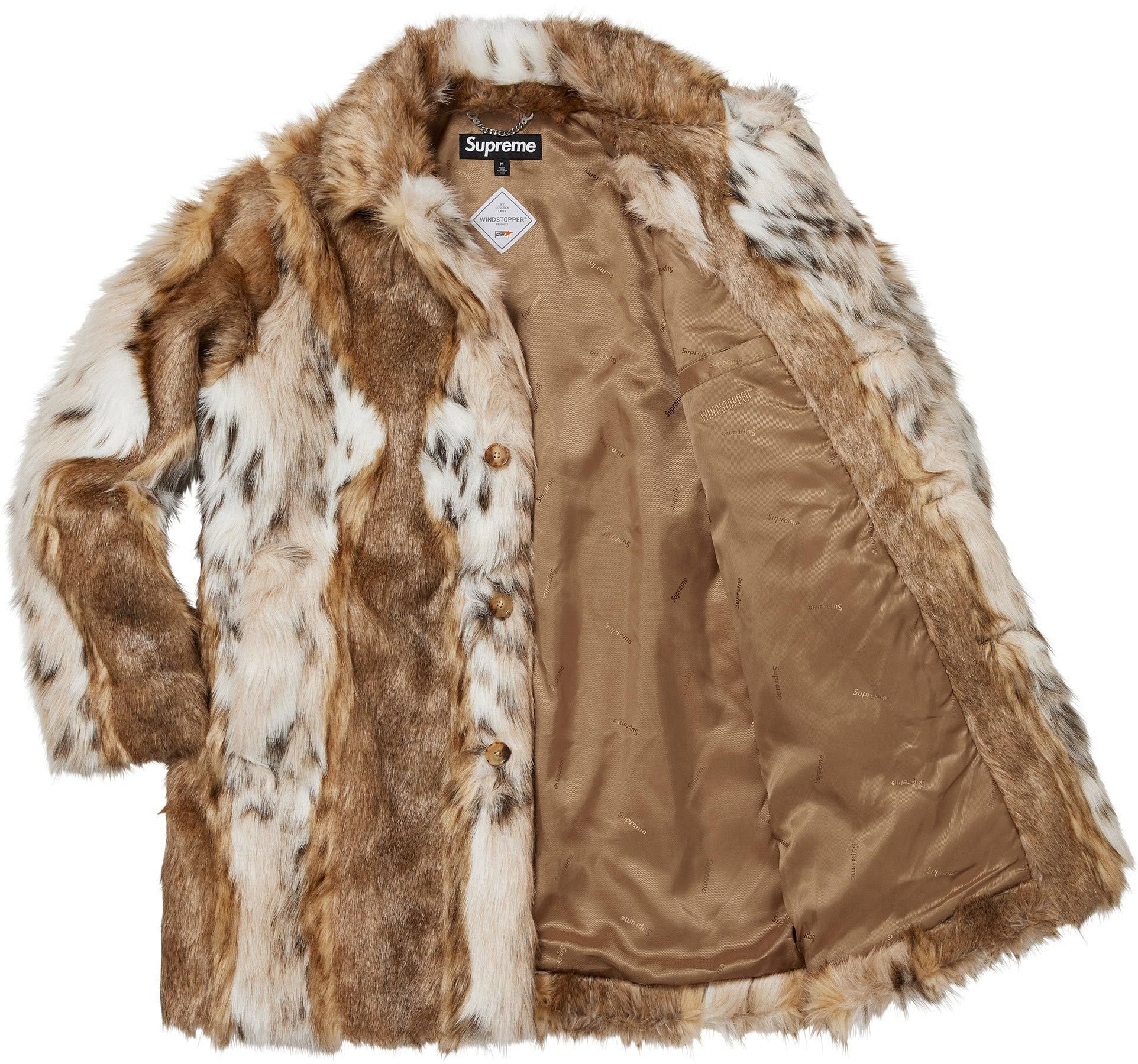 Lynx Faux Fur WINDSTOPPER® Overcoat view 4